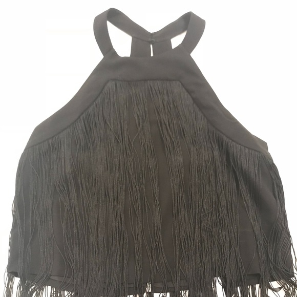 Parker Fringe Halter Top - Picture 5 of 5